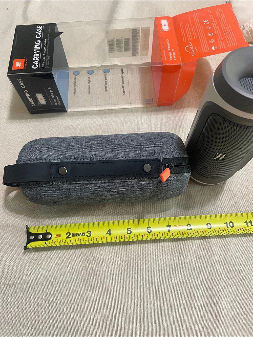 JBL Gray Fabric Carrying Case for Charge Series Speakers